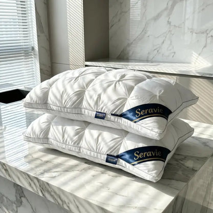 Luxury Hotel Style White Pillow, Ultra Soft down Alternative Pillow, Great for All Sleeping Positions