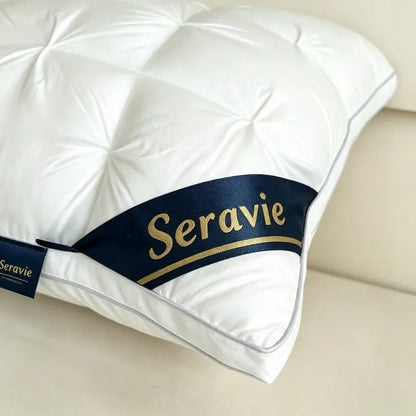 Luxury Hotel Style White Pillow, Ultra Soft down Alternative Pillow, Great for All Sleeping Positions