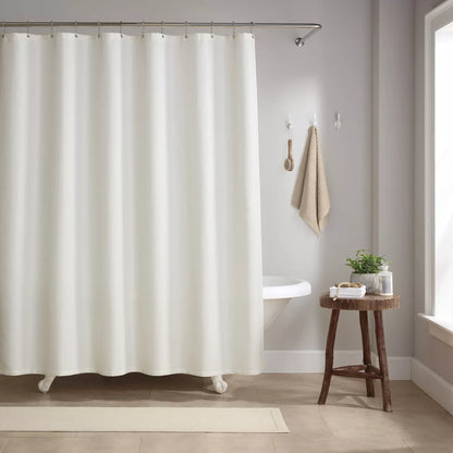 Host & Home Poly Shower Curtain Set 72X72 Raindrop Pattern