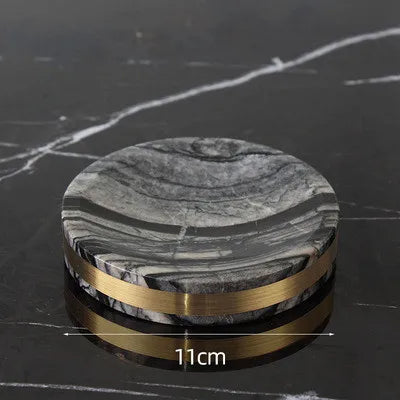 Bathroom Accessories Set Marble Gold Soap Dispenser Tooth Brush Holder Cotton Swab Box Luxury Bathroom Hardware Set