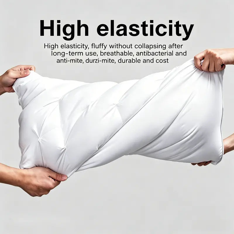 Luxury Hotel Style White Pillow, Ultra Soft down Alternative Pillow, Great for All Sleeping Positions
