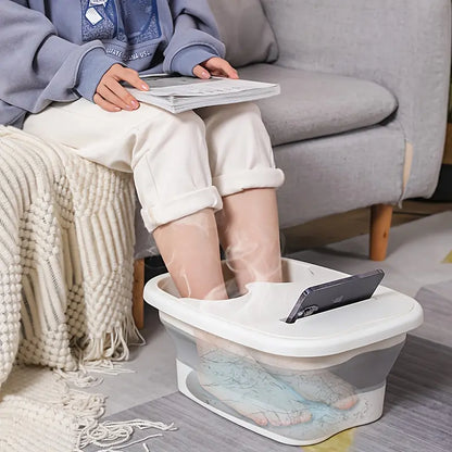 Ultimate Soaking Experience for Comfortable Feet, Collapsible Foot Spa Bath