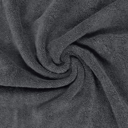Utopia Towels 8 Piece Luxury Towel Set – Majestic Plush, Super Absorbent & Quicker-To-Dry, Thick 100% Ring Spun Cotton Towels for Bathroom, Spa & Hotel – 2 Bath, 2 Hand, 4 Washcloths, Grey